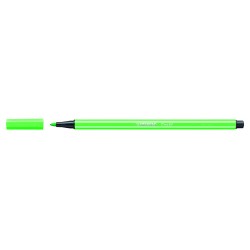 602-ROTULADOR PUNTA FIBRA MEDIA 1MM. PEN 68 ESMERALDA CLARO STABILO 68/16