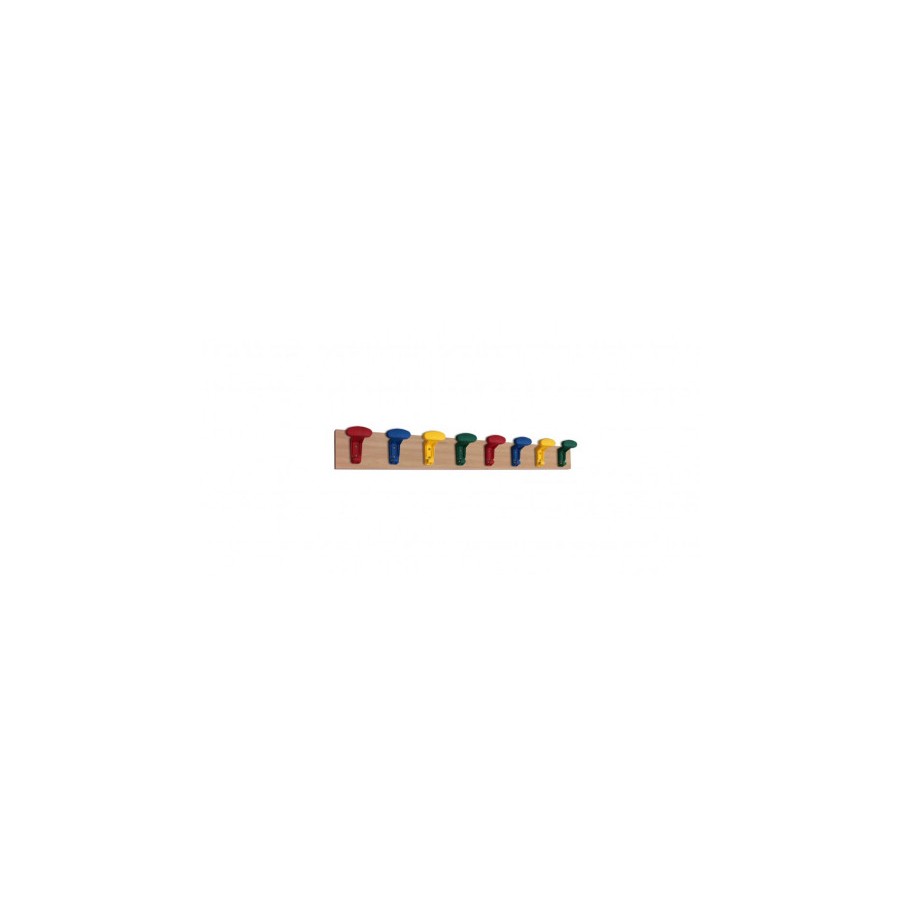 6051-PERCHERO PERCHAS COLORES HAYA MOBEDUC 600646H18