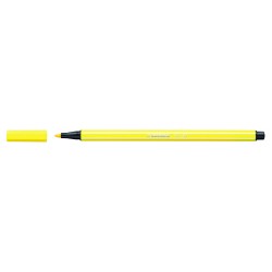606-ROTULADOR PUNTA FIBRA MEDIA 1MM. PEN 68 AMARILLO LIMON STABILO 68/24