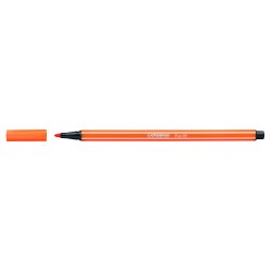 609-ROTULADOR PUNTA FIBRA MEDIA 1MM. PEN 68 BERMELLON PALIDO STABILO 68/30