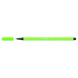 612-ROTULADOR PUNTA FIBRA MEDIA 1MM. PEN 68 VERDE CLARO STABILO 68/33