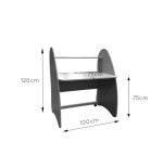 6135-MESA PC ADULTO HAYA MOBEDUC 600913HR18