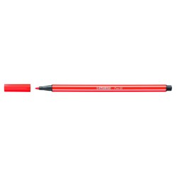 615-ROTULADOR PUNTA FIBRA MEDIA 1MM. PEN 68 ROJO STABILO 68/40