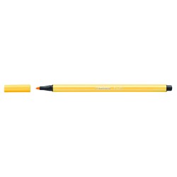 618-ROTULADOR PUNTA FIBRA MEDIA 1MM. PEN 68 AMARILLO STABILO 68/44