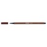 619-ROTULADOR PUNTA FIBRA MEDIA 1MM. PEN 68 MARRON STABILO 68/45