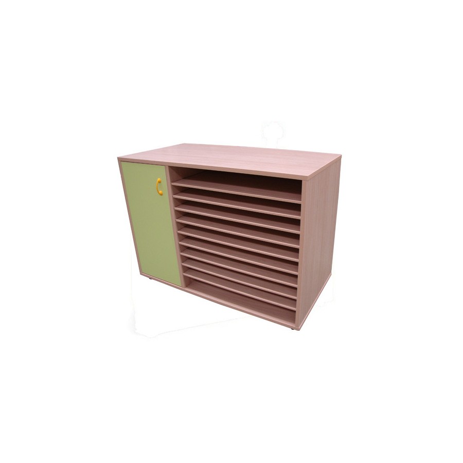 6204-MUEBLE ARMARIO Y CARTULINERO BAJO HAYA MOBEDUC 602214HPS18 6204-MUEBLE ARMARIO Y CARTULINERO BAJO HAYA MOBEDUC 602214HPS18