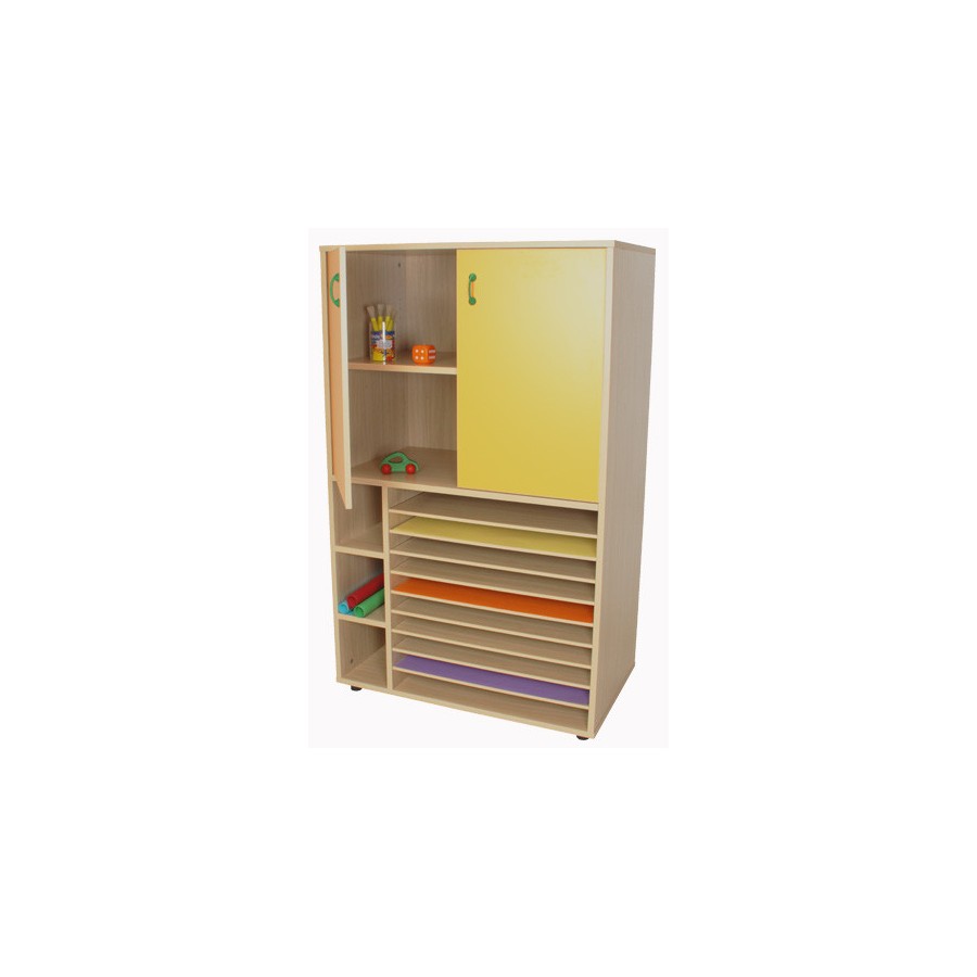 6214-MUEBLE CARTULINERO Y ARMARIO (ANCHO 90 CM) HAYA MOBEDUC 602211HPS18 6214-MUEBLE CARTULINERO Y ARMARIO (ANCHO 90 CM) HAYA MOBEDUC 602211HPS18
