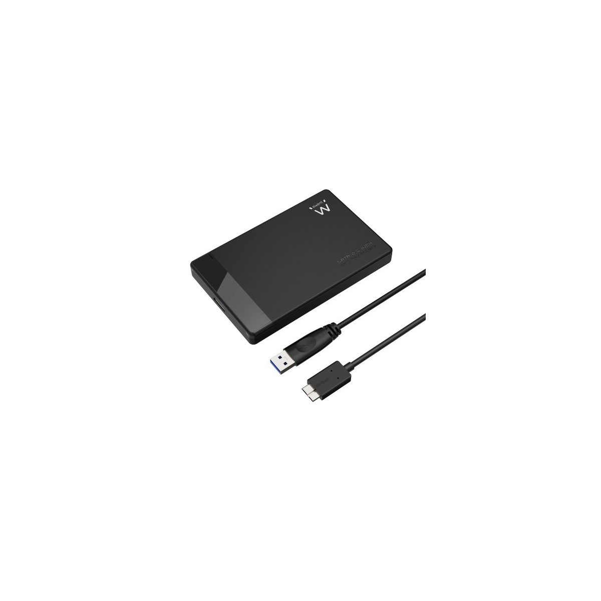 Ewent EW7049 caja para disco duro externo Carcasa de disco duro SSD Negro 25