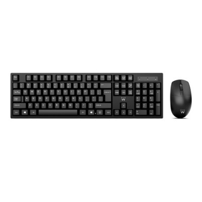 Ewent EW3281 teclado Raton incluido RF inalambrico QWERTY Espanol Negro