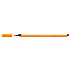 625-ROTULADOR PUNTA FIBRA MEDIA 1MM. PEN 68 NARANJA STABILO 68/54