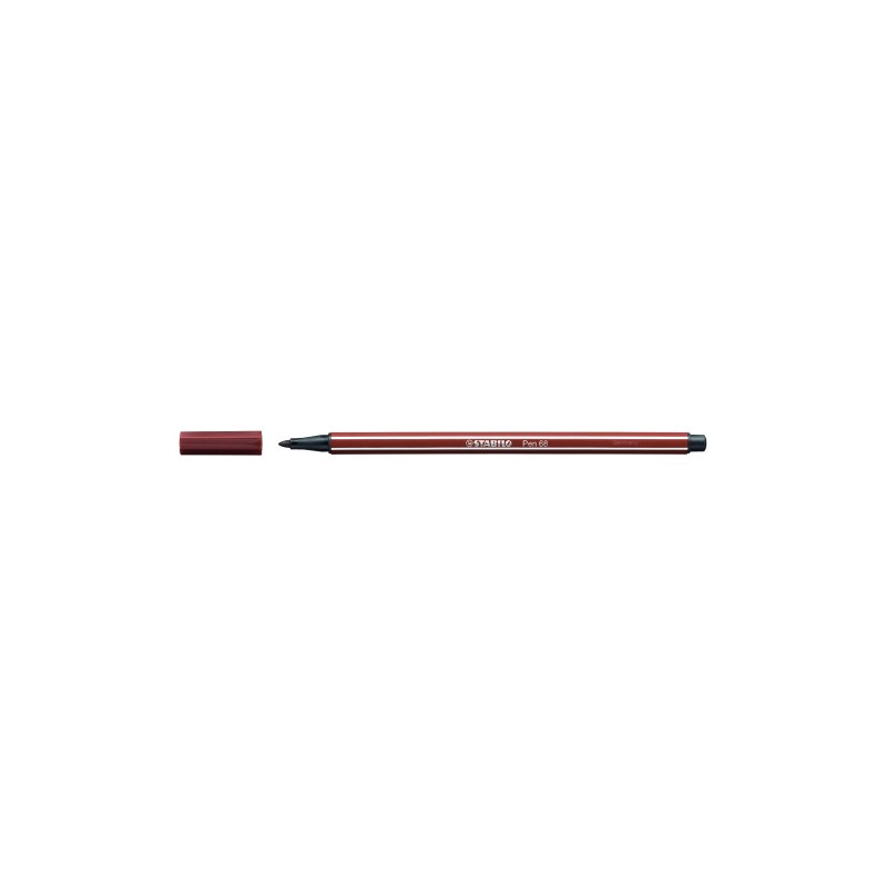 634-ROTULADOR PUNTA FIBRA MEDIA 1MM. PEN 68 SIENA STABILO 68/75