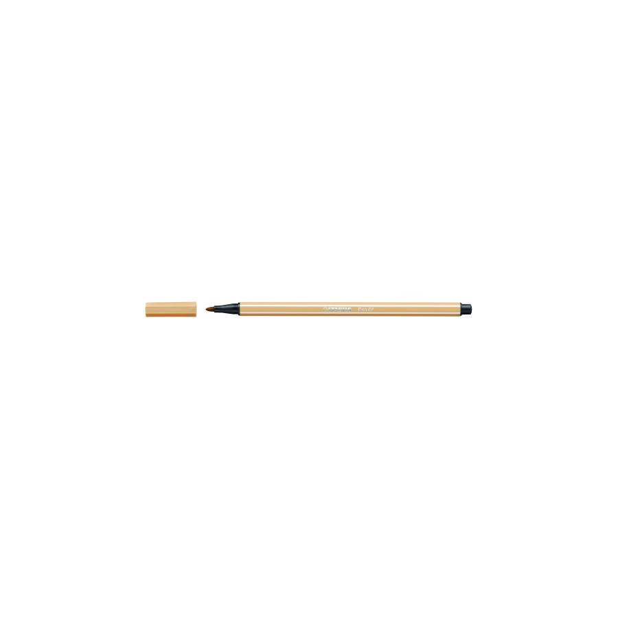 635-ROTULADOR PUNTA FIBRA MEDIA 1MM. PEN 68 OCRE CLARO STABILO 68/88