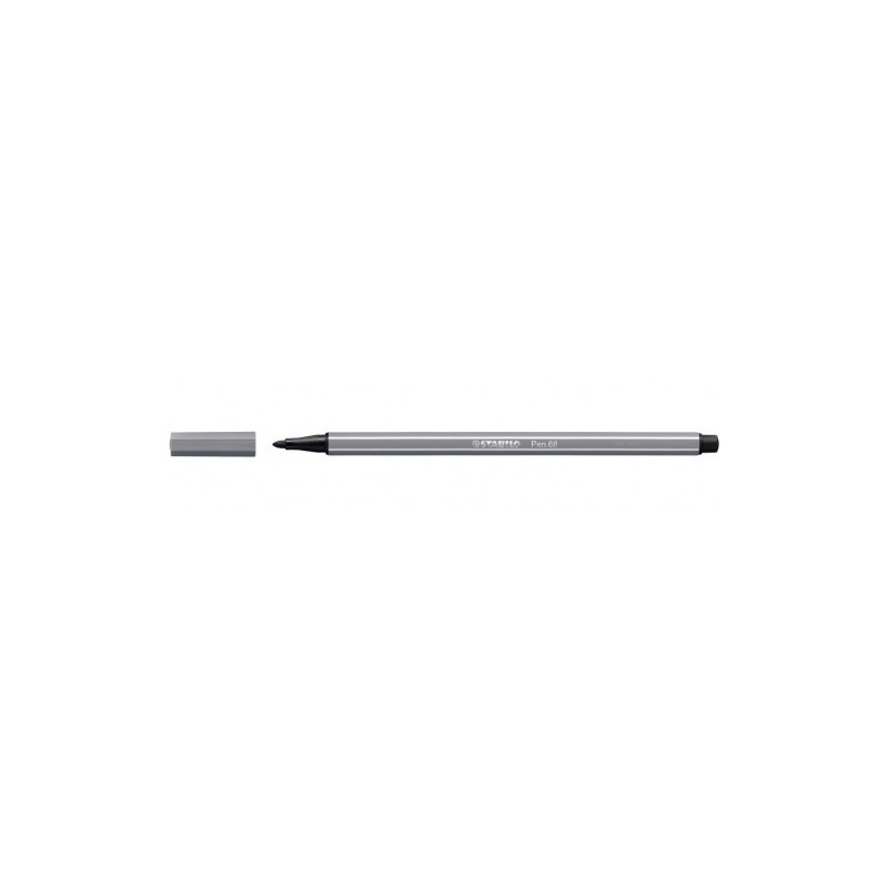639-ROTULADOR PUNTA FIBRA MEDIA 1MM. PEN 68 GRIS OSCURO STABILO 68/96 639-ROTULADOR PUNTA FIBRA MEDIA 1MM. PEN 68 GRIS OSCURO STABILO 68/96