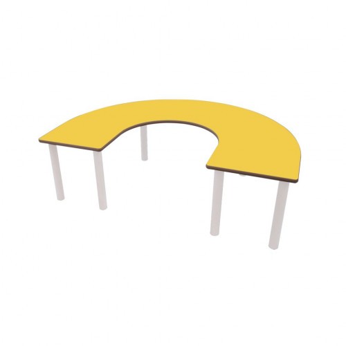 6390-MESA EN "U" 150X120 CM (TALLA 1- 3) HAYA MOBEDUC 500109.12B101