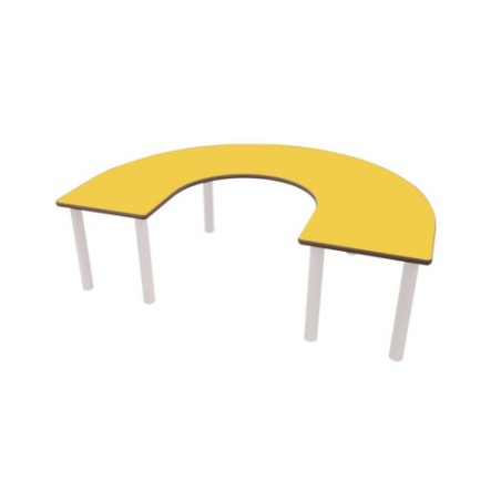 6390-MESA EN "U" 150X120 CM (TALLA 1- 3) HAYA MOBEDUC 500109.12B101