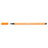 646-ROTULADOR PUNTA FIBRA MEDIA 1MM. PEN 68 NARANJA NEON STABILO 68/054