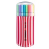649-ESTUCHE ROTULADOR PUNTA MEDIA 1MM. ZEBRUI 20 UNIDADES CEREZA STABILO 6820-02-1-5
