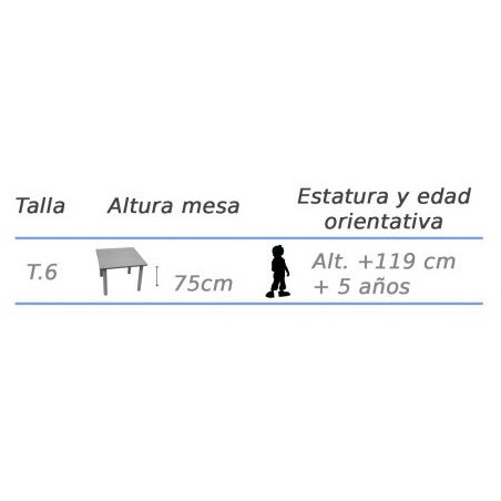 6516-MESA REUNION BAJA O 90 CM HAYA MOBEDUC 500627.9B146