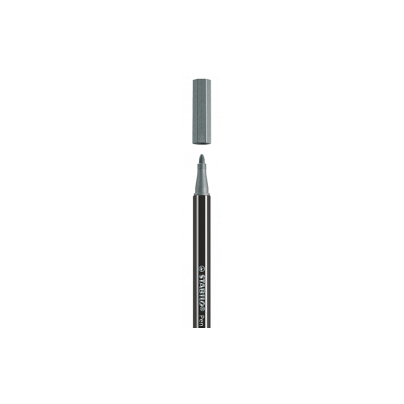 654-ROTULADOR ACUARELABLE METAL PUNTA MEDIA 1,4MM. PEN 68 PLATA STABILO 68/805 654-ROTULADOR ACUARELABLE METAL PUNTA MEDIA 1,4MM. PEN 68 PLATA STABILO 68/805