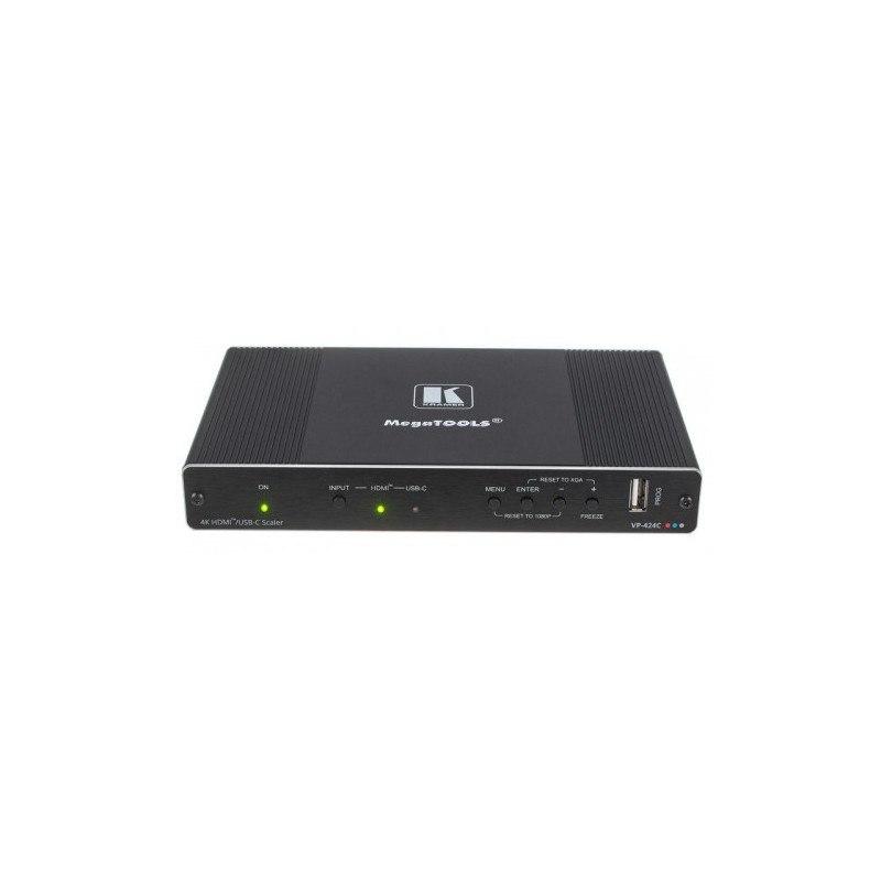 6572-KRAMER VP-424C ESCALADOR DIGITAL PROSCALE 4K HDMI A HDMI DE 18G CON ENTRADAS 4K Y USB-C (72-042490) 6572-KRAMER VP-424C ESCALADOR DIGITAL PROSCALE 4K HDMI A HDMI DE 18G CON ENTRADAS 4K Y USB-C (72-042490)