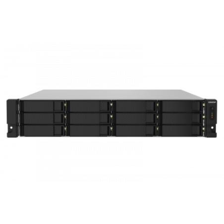 6599-QNAP TS-1232PXU-RP NAS Bastidor (2U) Ethernet Negro AL324