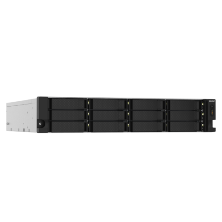 6600-QNAP TS-1232PXU-RP NAS Bastidor (2U) Ethernet Negro AL324