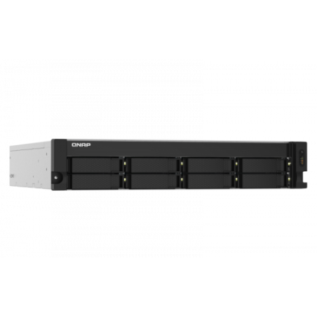 6602-QNAP TS-832PXU-RP NAS Bastidor (2U) Ethernet Negro AL324