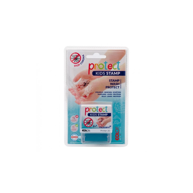 6654-SELLO PROTECT KIDS STAMP PRINTER 20 COLOP 155227 6654-SELLO PROTECT KIDS STAMP PRINTER 20 COLOP 155227