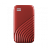 6674-SANDISK MY PASSPORT TM SSD 1TB RED, 1050MB/S READ, 1000MB/S WRITE, PC & MAC COMPATIABLE