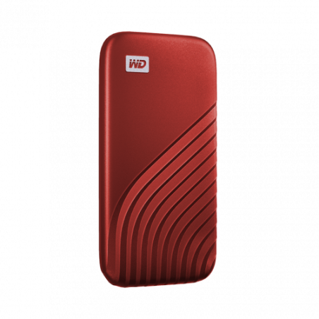 6675-SANDISK MY PASSPORT TM SSD 1TB RED, 1050MB/S READ, 1000MB/S WRITE, PC & MAC COMPATIABLE