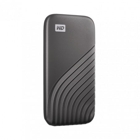 6677-SANDISK MY PASSPORT TM SSD 2TB SPACE GRAY, 1050MB/S READ, 1000MB/S WRITE, PC & MAC COMPATIABLE