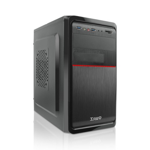 6686-TooQ TQC-4745DU3C-B carcasa de ordenador Mini Tower Negro 500 W