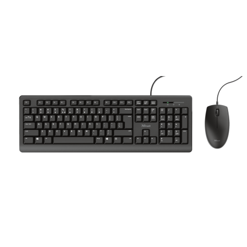 6688-Trust Primo teclado USB QWERTY Espanol Negro