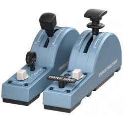 6702-Thrustmaster TCA Quadrant Add-On Airbus Edition Negro, Azul Simulador de Vuelo PC