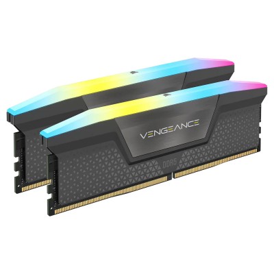 MEMORIA CORSAIR DDR5 32GB 2X16GB PC6000 VENGEANCE RGB CMH32GX5M2E6000Z36