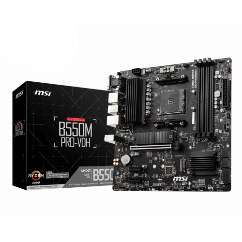 6758-MSI B550M PRO-VDH Zocalo AM4 micro ATX AMD B550