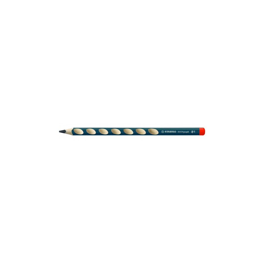 683-LAPIZ ERGONOMICO EASYGRAPH PARA DIESTROS HB 3,15MM. PETROLEO STABILO 322/HB