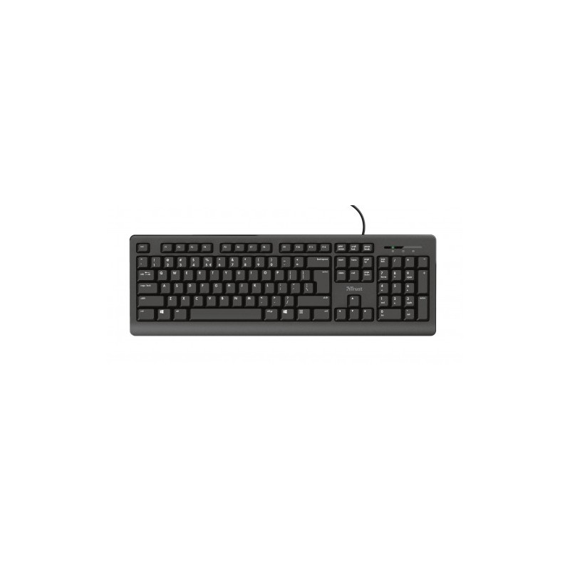6835-Trust Primo teclado USB QWERTY Espanol Negro 6835-Trust Primo teclado USB QWERTY Espanol Negro