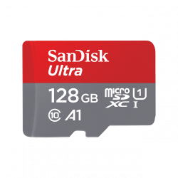 6839-SanDisk Ultra microSD memoria flash 128 GB MicroSDXC UHS-I Clase 10