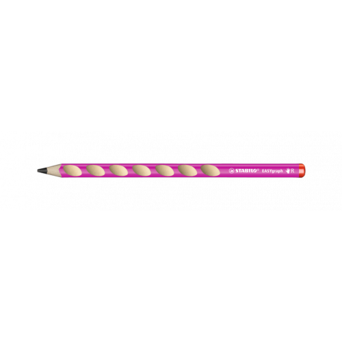 685-LAPIZ ERGONOMICO EASYGRAPH PARA DIESTROS HB 3,15MM. ROSA STABILO 322/01-HB