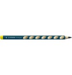 686-LAPIZ ERGONOMICO EASYGRAPH PARA ZURDOS HB 3,15MM. PETROLEO STABILO 321/HB-6