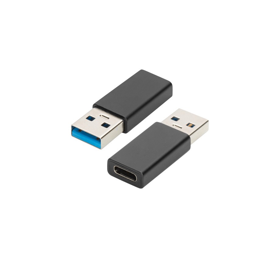 6864-Ewent EW9650 cable gender changer USB Type-A USB Tipo C Negro 6864-Ewent EW9650 cable gender changer USB Type-A USB Tipo C Negro