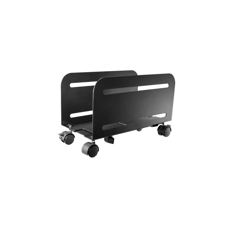 6867-Ewent EW1291 soporte de CPU Carro para equipo informatico Negro