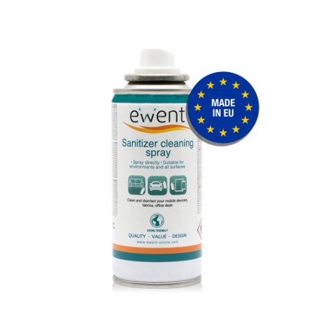 6872-EWENT SPRAY DESINFECTANTE PARA MOVILES, MASCARILLAS, SUPERFICIES, ETC. 400ml