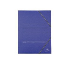 6879-CARPETA CARTON AZUL 500 GR./M2. FOLIO GOMA SOLAPA MARIOLA 1085