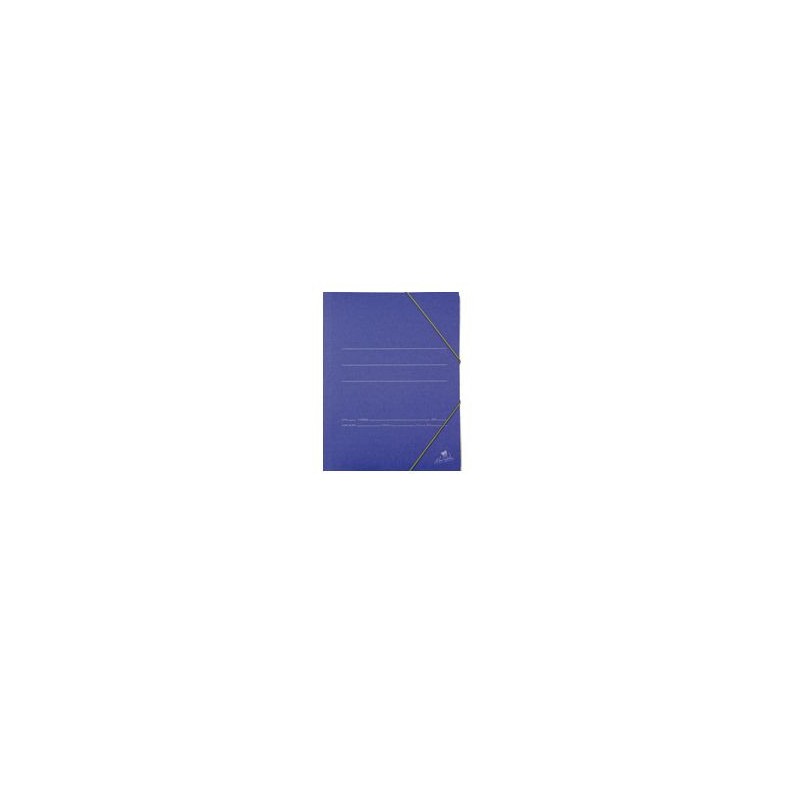 6879-CARPETA CARTON AZUL 500 GR./M2. FOLIO GOMA SOLAPA MARIOLA 1085