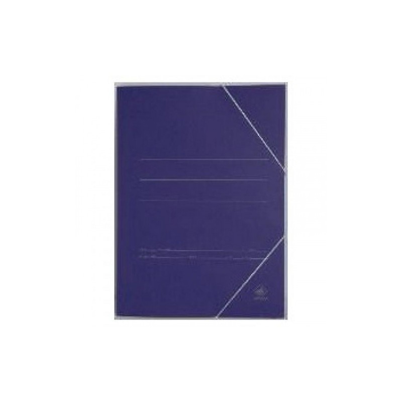 6882-CARPETA CARTON SIMIL PRESPAN 500 GR./M2. FOLIO GOMA SOLAPA AZUL MARIOLA 1525AZ