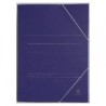 6882-CARPETA CARTON SIMIL PRESPAN 500 GR./M2. FOLIO GOMA SOLAPA AZUL MARIOLA 1525AZ