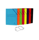 6890-CARPETA CARTON 500 GR. PLASTIFICADO BRILLO FOLIO GOMA SOLAPA AMARILLO MARIOLA 1523AM