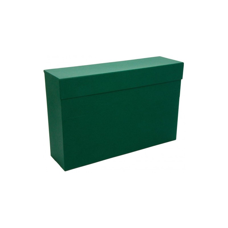 6921-CAJA TRANSFERENCIA FOLIO CARTON FORRADO EN GELTEX (39X25,5 X11 CM) VERDE MARIOLA 1685VE 6921-CAJA TRANSFERENCIA FOLIO CARTON FORRADO EN GELTEX (39X25,5 X11 CM) VERDE MARIOLA 1685VE